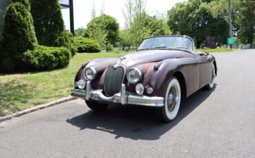 Jaguar-XK-1960-Burgundy-Tan-0-1