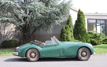 Jaguar-XK140-DHC-1957-Green-Tan-0-2