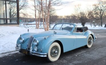 Jaguar-XK140-Drophead-Coupe-1956-Blue-Red-0-1