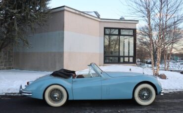 Jaguar-XK140-Drophead-Coupe-1956-Blue-Red-0-2