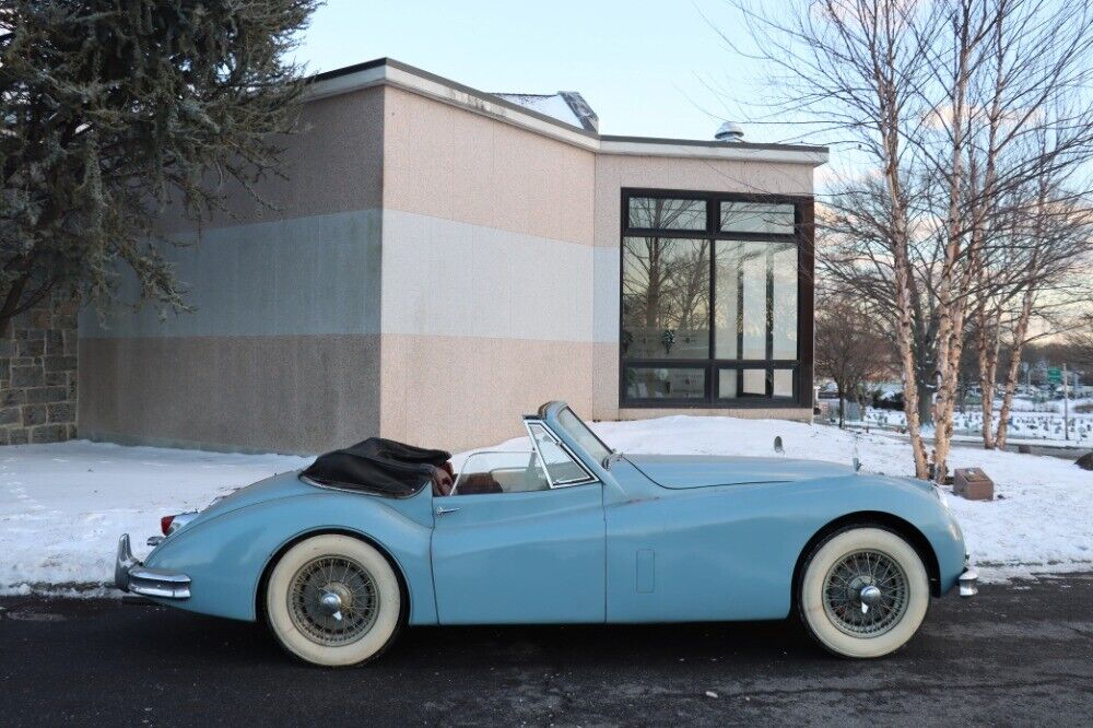 Jaguar-XK140-Drophead-Coupe-1956-Blue-Red-0-2