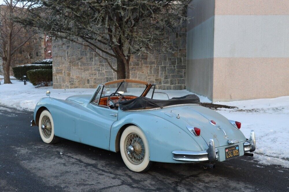 Jaguar-XK140-Drophead-Coupe-1956-Blue-Red-0-5