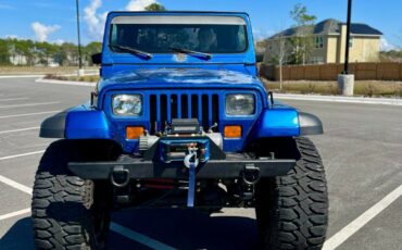 Jeep-Wrangler-1995-Blue-Tan-156106-3