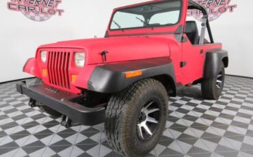 Jeep-Wrangler-SUV-1991-Red-Red-148792-2