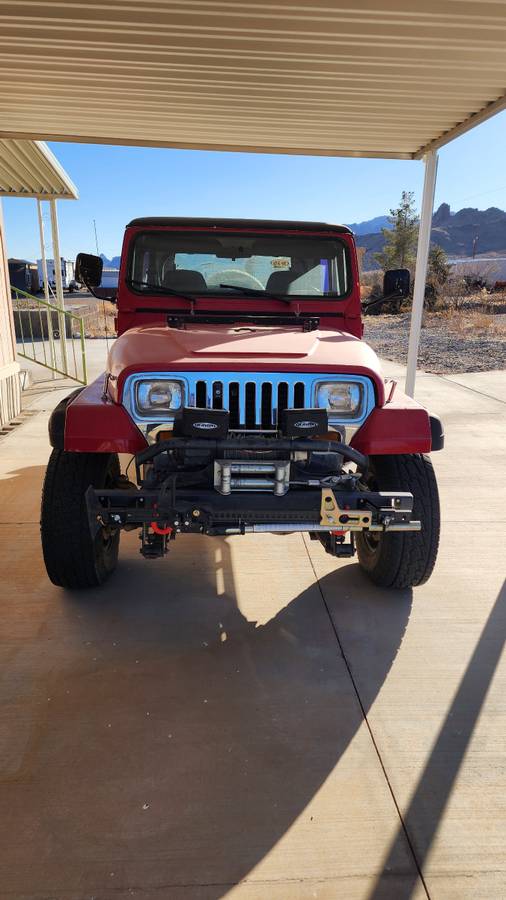 Jeep-Wrangler-laredo-1987-red-195437