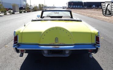 Lincoln-Continental-1971-Yellow-White-112841-5