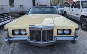 Lincoln-Mark-Series-Berline-1971-Yellow-Black-81900-1