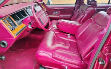 Lincoln-Town-Car-Berline-1993-Red-Red-165762-26