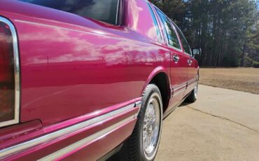 Lincoln-Town-Car-Berline-1993-Red-Red-165762-5