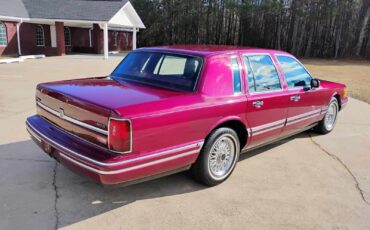 Lincoln-Town-Car-Berline-1993-Red-Red-165762-6