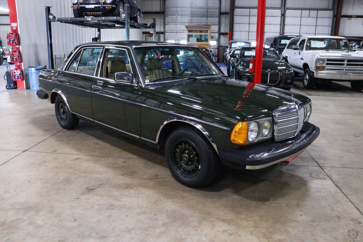 Mercedes-Benz-200-Series-Berline-1983-Green-Beige-258435-11