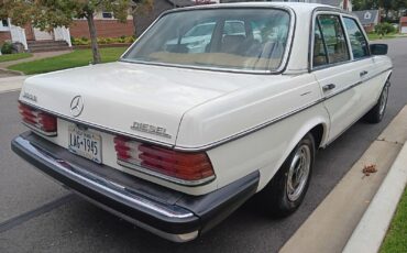 Mercedes-Benz-300-Series-Berline-1981-White-Tan-154008-9