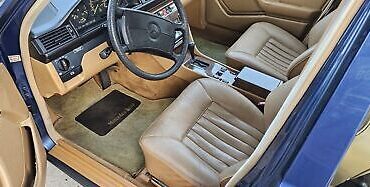 Mercedes-Benz-300-Series-Berline-1986-Blue-Palomino-171878-28