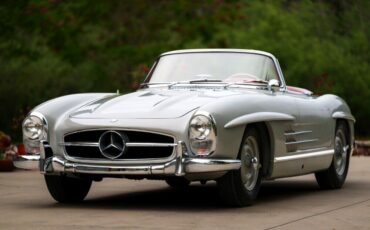 Mercedes-Benz-300Sl-Roadster-1957-Silver-Red-0-1