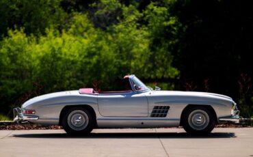 Mercedes-Benz-300Sl-Roadster-1957-Silver-Red-0-2