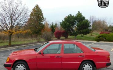 Mercedes-Benz-400E-Berline-1993-Red-Tan-206202-2