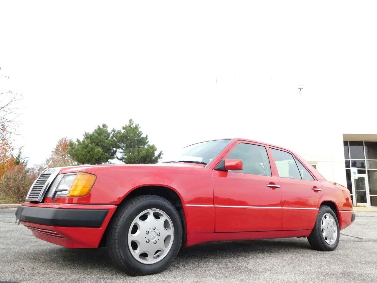 Mercedes-Benz-400E-Berline-1993-Red-Tan-206202-8