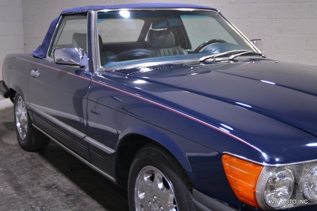 Mercedes-Benz-500-Series-1986-Blue-Gray-196134-8