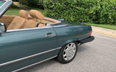 Mercedes-Benz-500-Series-Cabriolet-1986-Teal-Tan-179295-19