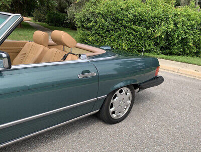 Mercedes-Benz-500-Series-Cabriolet-1986-Teal-Tan-179295-19