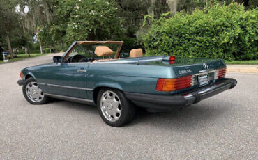 Mercedes-Benz-500-Series-Cabriolet-1986-Teal-Tan-179295-20