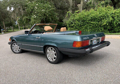 Mercedes-Benz-500-Series-Cabriolet-1986-Teal-Tan-179295-20