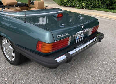 Mercedes-Benz-500-Series-Cabriolet-1986-Teal-Tan-179295-21