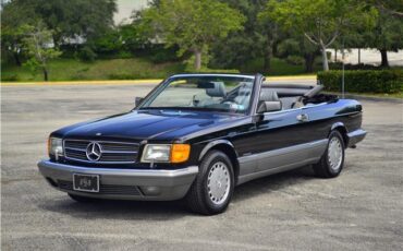 Mercedes-Benz-500-Series-Cabriolet-1987-Black-Gray-162544-2