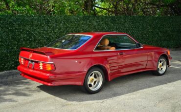 Mercedes-Benz-500-Series-Coupe-1983-Burgundy-Tan-181101-1