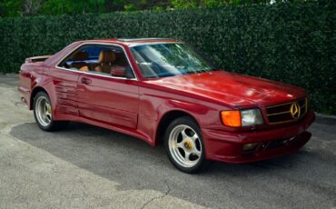 Mercedes-Benz-500-Series-Coupe-1983-Burgundy-Tan-181101-11