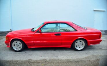 Mercedes-Benz-500-Series-Coupe-1987-Red-White-115551-2