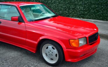 Mercedes-Benz-500-Series-Coupe-1987-Red-White-115551-36