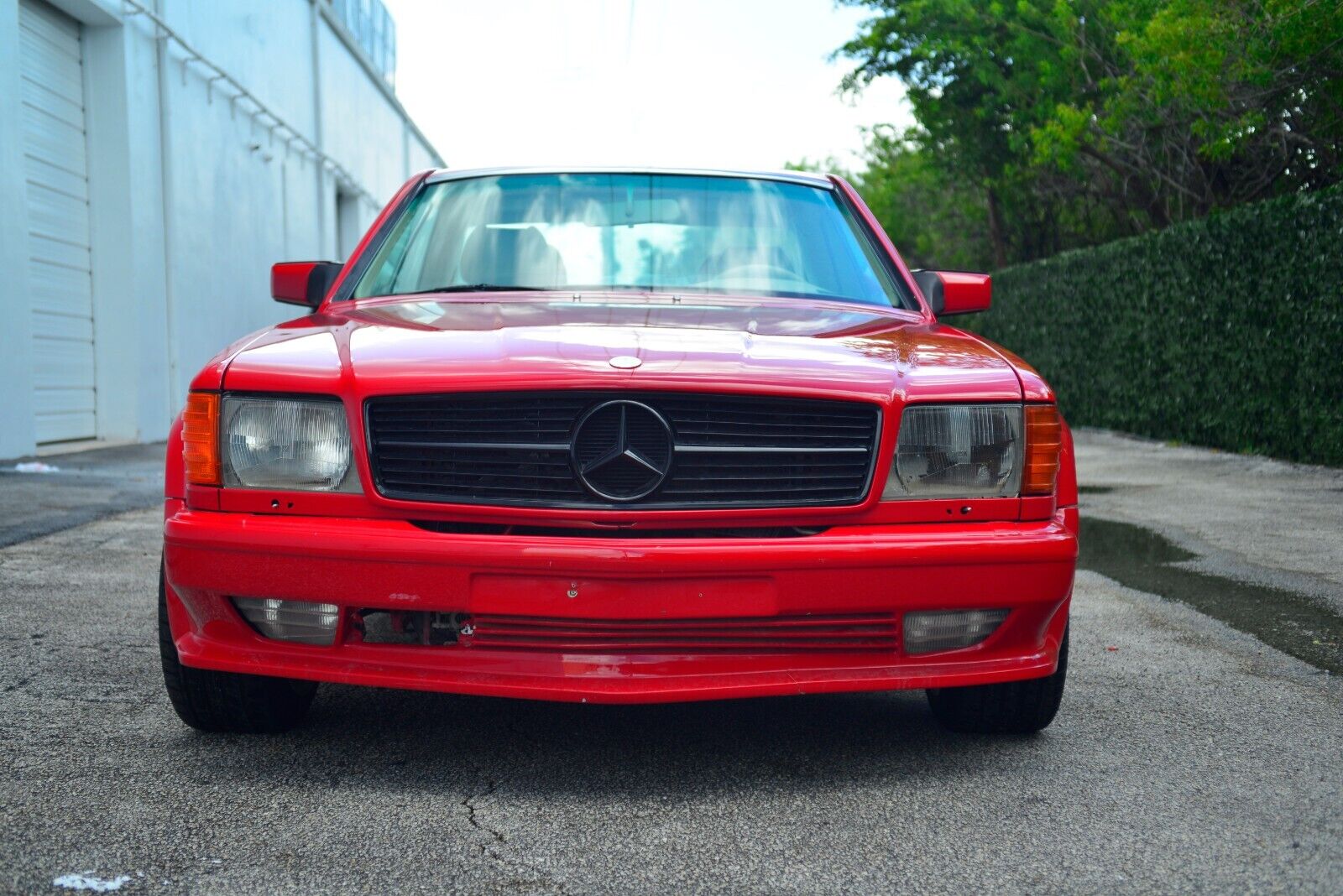 Mercedes-Benz-500-Series-Coupe-1987-Red-White-115551-4