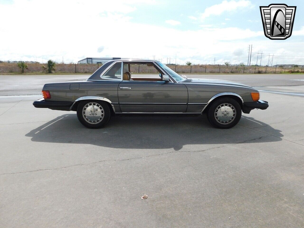 Mercedes-Benz-SL-Class-1981-Silver-Tan-249143-3