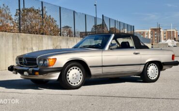 Mercedes-Benz-SL-Class-1986-Silver-Red-156732-1