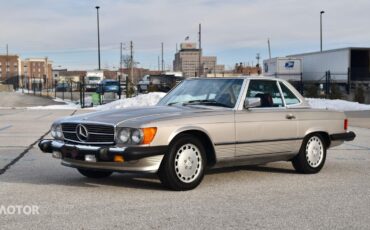 Mercedes-Benz-SL-Class-1986-Silver-Red-156732-2