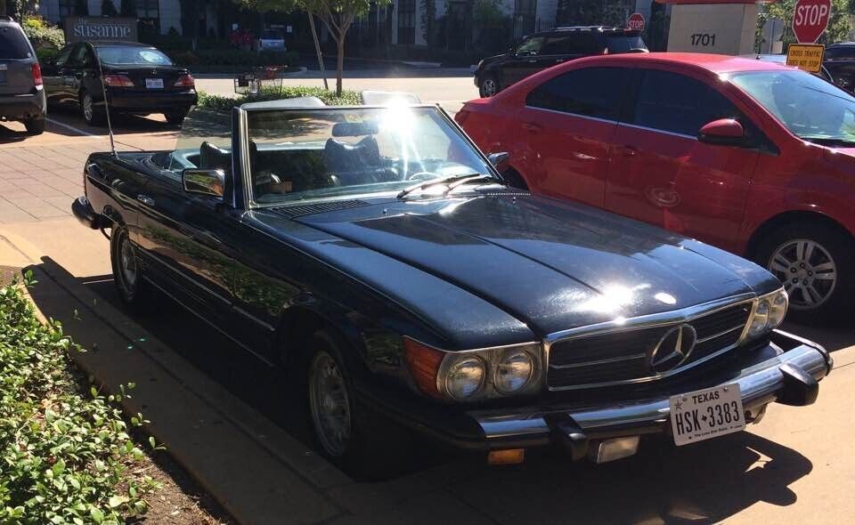 Mercedes-Benz-SL-Class-Cabriolet-1979-Blue-Blue-204387-8