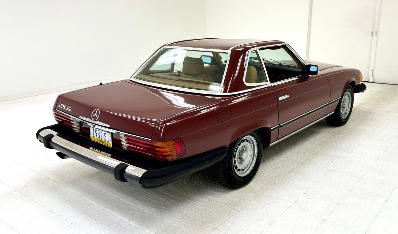 Mercedes-Benz-SL-Class-Cabriolet-1981-Red-Tan-232195-10