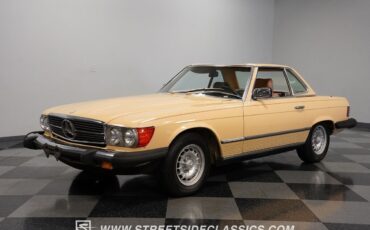 Mercedes-Benz-SL-Class-Cabriolet-1984-Yellow-Tan-124539-5