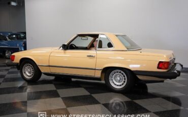 Mercedes-Benz-SL-Class-Cabriolet-1984-Yellow-Tan-124539-8