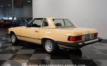 Mercedes-Benz-SL-Class-Cabriolet-1984-Yellow-Tan-124539-9