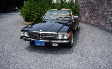 Mercedes-Benz-SL-Class-Cabriolet-1985-Green-Tan-182490-27