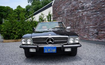 Mercedes-Benz-SL-Class-Cabriolet-1985-Green-Tan-182490-32