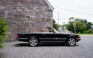 Mercedes-Benz-SL-Class-Cabriolet-1985-Green-Tan-182490-35