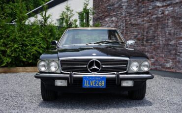 Mercedes-Benz-SL-Class-Cabriolet-1985-Green-Tan-182490-9