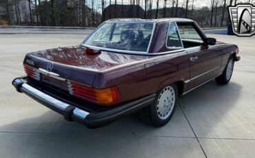 Mercedes-Benz-SL-Class-Cabriolet-1986-Red-Black-124502-3