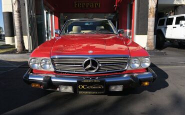 Mercedes-Benz-SL-Class-Cabriolet-1986-Red-Creme-Beige-174557-2