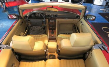 Mercedes-Benz-SL-Class-Cabriolet-1986-Red-Creme-Beige-174557-25