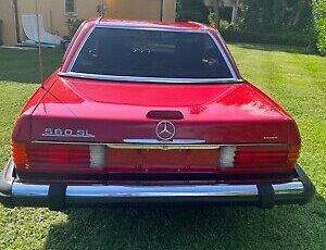 Mercedes-Benz-SL-Class-Cabriolet-1989-Red-177028-1