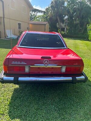 Mercedes-Benz-SL-Class-Cabriolet-1989-Red-177028-1